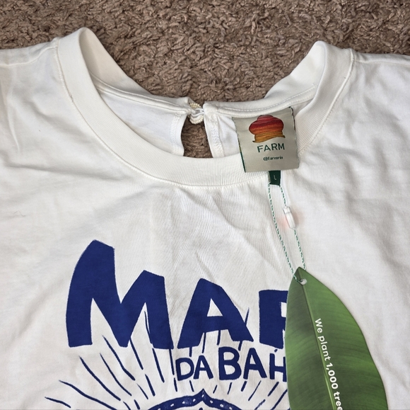 NWT White Mar da Bahia Organic Cotton Jumpsuit Size L - Picture 4 of 9